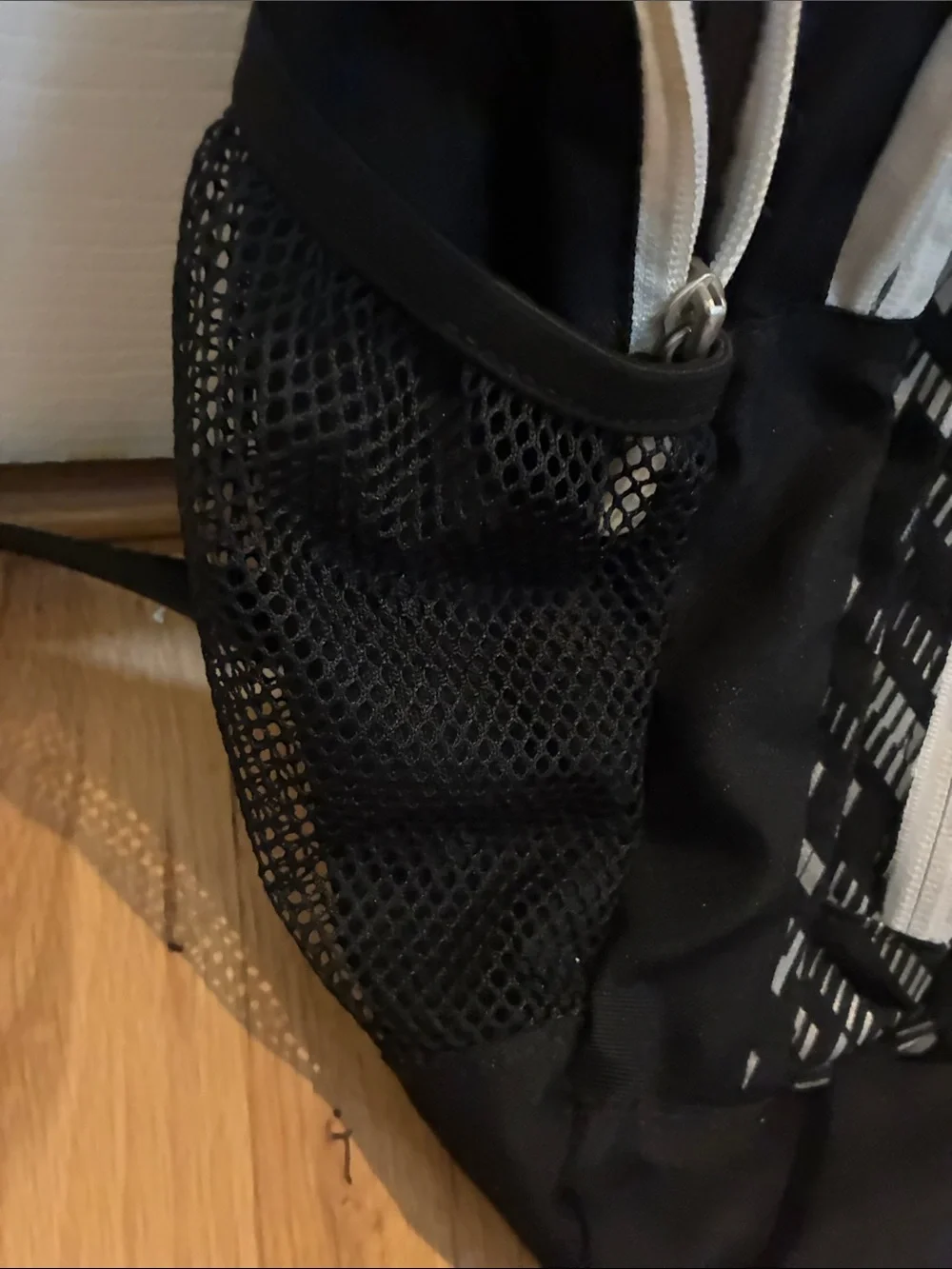 Black and White Backpack